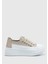 Bej Kadın Sneaker 1