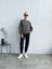 Haki Kadın Oversize Sweatshirt 5