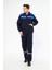 Orange Safety Kışlık Takım 7/7 Gabardin %100 Pamuk Lacivert Sax Mavi Robalı 5