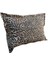 Leopar Desenli Volanlı Yastık Kılıfı 50*70 cm %100 Pamuklu 2