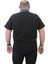 Mocgrande Büyük Beden Polo Kot Yaka T-Shirt 23420 Sıyah 3