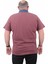 Mocgrande Büyük Beden Polo Kot Yaka T-Shirt 23420 Eflatun 3