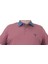 Mocgrande Büyük Beden Polo Kot Yaka T-Shirt 23420 Eflatun 4
