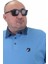 Mocgrande Büyük Beden Polo Kot Yaka T-Shirt 23420 Mavı 4