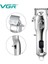 Altın Tarzı Vgr Olie Hoofd Elektrische Tondeuse Professionele Kapper Yüksek Güçlü USB Opladen Scheermes Metal Haar Giyotin Mannen Baard Trim (Yurt Dışından) 5