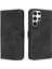 Samsung Galaxy S22 Ultra Flip Folio Manyetik Kart Yuvaları Için Telefon Kılıfı (Yurt Dışından) 1