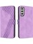 Samsung Galaxy S21 Kart Yuvaları Için Flip Folio Kickstand Telefon Kılıfı (Yurt Dışından) 1