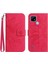 Kart Yuvaları Tutucu Kısa Kayış Flip Cüzdan Pu ile Realme C20/C21 Için Telefon Kılıfı (Yurt Dışından) 1