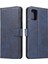 Samsung Galaxy A71 4g Manyetik Karbon Fiber Deri Folio Flip Case Telefon Kılıfı (Yurt Dışından) 1