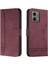 Motorola Moto Kenar 40 Neo Pu Deri Kart Yuvaları Için Çevirin Telefon Kılıfı (Yurt Dışından) 5
