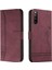 Sony Xperia 10 V El Kayışı Için Manyetik Kapatma Flip Folio Pu Telefon Kılıfı (Yurt Dışından) 1