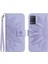 Kart Yuvaları Tutucu Kısa Kayış ile Realme 8 5g Kabartmalı Ayçiçeği Için Telefon Kılıfı (Yurt Dışından) 1