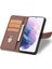 Kart Tutucu Kickstand Deri Folio ile Samsung Galaxy A52S 5g Için Telefon Kılıfı (Yurt Dışından) 4