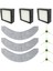 Combo J7+ Plus/combo J9+ Plus Robotik Süpürge Ana Yan Fırça Filtre Mopları Için Yedek Parça Kiti (Yurt Dışından) 1