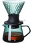 V Şekli Damla Kahve Damlatıcı ve Filtreler Için 600ML Daldırma Yeşil (Yurt Dışından) 2