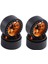 4pcs 1.9 Metal Beadlock 8 Yuvarlak Delikli Tekerlek Göbeği Jantı, Altın (Yurt Dışından) 5