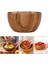 Doğal Ahşap Salata Kasesi Mutfak Karıştırma 10X6CM (Yurt Dışından) 3