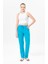 Çift Cepli Unisex Yazlık Pantolon Turkuaz 5