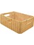 Depolama Sepeti Için Rattan Sepet Rattan Dekoratif El Dokuma Işık 38X26X13CM (Yurt Dışından) 1