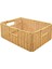 Depolama Sepeti Için Rattan Sepet Rattan Dekoratif El Dokuma Işık 38X26X13CM (Yurt Dışından) 3