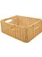 Depolama Sepeti Için Rattan Sepet Rattan Dekoratif El Dokuma Işık 38X26X13CM (Yurt Dışından) 4