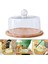 Kek Stand Meyve Tatlı Tabağı Dönen Pasta Standı Yemek Masası Düğünler 260X167MM (Yurt Dışından) 5