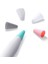 Dux Series 10 Adet Apple Pencil 1/2 Için Renkli Yedek Kalem Ucu, Çizim Için Sessiz Silikon Kalem Ucu 1