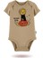 3'lü Organik"aslan" Baskılı Kısa Kollu Bebek Body Zıbın KISABEJ-KAHVE-GÜNEŞ276-715 3