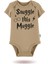 3'lü Organik"snuggle This Muggle" Baskılı Kısa Kollu Bebek Body Zıbın KISABEJ-KAHVE-GÜNEŞ719-796 3