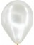12 inç Beyaz renk 25 li Metalik Dekorasyon Balonu 1