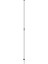 Scucs 1162 Slalom Çubuğu Çivili Tek Beyaz 130 cm 1