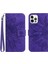 Iphone 12/12 Pro Için Kılıf Kısa Kayış Flip Cüzdan Telefon Kılıfı ile Kabartmalı (Yurt Dışından) 1