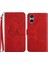 Sony Xperia 5 V Için Kılıf Darbeye Deri Kılıf Bilek Kayışı ile Pu Flip (Yurt Dışından) 1