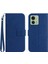 Motorola Kenar 40 Kısa Kayış Flip Cüzdan Telefon Kılıfı Lüks Pu (Yurt Dışından) 1