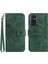 Kart Yuvaları Tutucu Kabartmalı Ayçiçeği Lüks Pu ile Oneplus 9 Pro Için Kılıf (Yurt Dışından) 1
