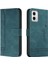 Motorola Moto G73 El Kayışı Flip Folio Cüzdan Kart Yuvaları Için Telefon Kılıfı (Yurt Dışından) 5