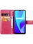 Realme C15 Zarif Iş Dört Yapraklı Yonca Flip Kapak Için Kılıf Kısa (Yurt Dışından) 5