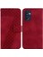 Oppo Bulmak Için Telefon Kılıfı X5 Lite Kabartmalı Desen Kart Yuvası Fonksiyonu Pu (Yurt Dışından) 1