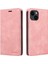 Iphone 15 Için Kılıf Manyetik Koruyucu Pu Deri Folio Cüzdan (Yurt Dışından) 1