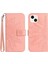 Iphone 13 Için Kılıf Lüks Pu Deri Kabartmalı Ayçiçeği Kısa Kayış ile (Yurt Dışından) 1
