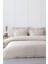 Hena Çift Kişilik Nevresim Takımı Organik Pamuk 300 Tc Saten Bej 200x220 cm 1