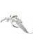 Gümüş Renk Mekik Model Broş - 1735 2
