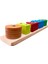 Wooden Toys Doğal Ahşap Eğitici Oyuncak Dikdörtgen 5'li Sütun Geometrik Şekil HMH-055 3