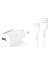 TTA150UT 18W 5V 3A/ 9V 2A/ 12V 1.5A Qc + USB To Type C 3A Kablolu Set Beyaz 1
