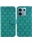 Xiaomi Poco X6 Cüzdan Pu Deri Çift 8 Kabartmalı Telefon Kılıfı (Yurt Dışından) 1