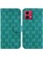 Motorola Moto G84 5g Için Pu Deri Cüzdan Kickstand 8 Telefon Kılıfı (Yurt Dışından) 1