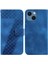 Iphone 13 Için Pu Deri Cüzdan Kabartmalı Desen Kart Yuvası Flip Telefon Kılıfı (Yurt Dışından) 1