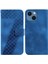 iphone 13 Mini Kabartmalı Desen Cüzdan Flip Folio Pu Telefon Kılıfı (Yurt Dışından) 1