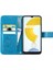 Realme C21Y Dört Yapraklı Yonca Kısa Kayış Deri Kılıf Kapak Kapak (Yurt Dışından) 3