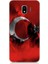 Samsung Galaxy J4 Duo Uyumlu Türk Bayrağı ve Kurt Desenli Silikon Kılıf 1